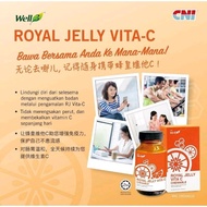 CNI Royal Jelly Vitamin C / 250mg (100 tablets)