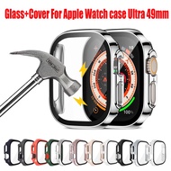 tempered glass film + Case for Apple Watch Ultra 49mm iwatch ultra 49mm case iwatch ultra Screen Protector