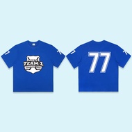 KPOP ATEEZ 2024 FANMEETING ATINY'S VOYAGE: From A to Z Cotton Jersey T-shirt Fashion Loose Printed S