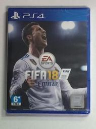 PS4 缺貨 國際足球大賽 FIFA18 中文 亞版  5030935500295