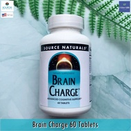Brain Charge 60 Tablets-Source Naturals