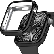 JR.DM Soft Flexible TPU Case for Apple Watch Series 9/8/7/6/5/4/3/2/1/SE/Ultra Touchable Screen Ligh