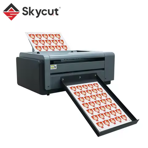 Skycut A3MAX4 A3 A4 Servo Motor Single Head Label Sticker Paper Auto -feeding Cutting Plotter Machin