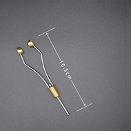Threader Fly Hook Tying Tool Brass Winder Knotter Threader Picking Needle Wool Hook Material