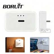 BORUIT intelligent voice LED night light USB light sound control sensor light bedroom home