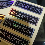 Brompton sticker