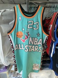 NBA Mitchell  and ness MN AU佐敦 Jordan落場版刺繡球衣