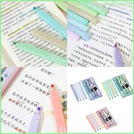 RAN 4x Set Chisel Tip Highlighter Markers Graffiti Markers Highlighters Set Highlighter Pen Bible Ma