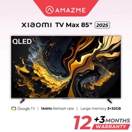Xiaomi TV Max 85" 2025 - Smart TV LED 4K Android TV 144Hz UHD HDR High Resolution (86 Inches)