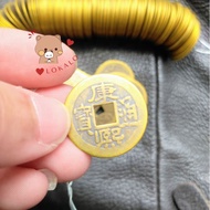 Combo of 10 Ancient Feng Shui Coins Specially Designed for Math Tellers Small Size 2,3 cm (Engraved 