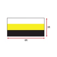 Bendera Perak (Polyester) 3 x 6ft