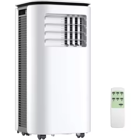 9000 BTU air conditioning unit, 2-speed air, cooling area up to 350 square feet, 24-hour timer, with
