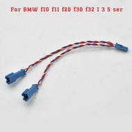 【HOT】For For BMW F10 F11 F20 F30 F32 1 3 5 Ser SPEAKER ADAPTER PLUGS CABLE Y Splitter