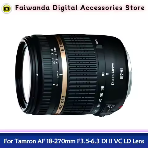 95% New Genuine For Tamron AF 18-270mm F3.5-6.3 Di II VC LD (B003) Lens For Canon For Nikon APS-C DS
