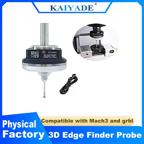 V6 Anti-Roll 3D Touch Probe Edge Center Finder for Desktop CNC Mach3 GRBL Compatible with Engraver M