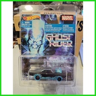 ✼ ∆ With Case, Ghost Rider Dodge Charger, 2020 Hot Wheels Retro Entertainment Case Q