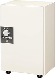 Nitto Kogyo Delivery Box NTB30-46C Paint Color/Color: Milky White Paint (2.5Y9/1), Main Unit: Depth