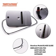 5L40E 5L50E Transmission Oil Filters Pan Gasket Kit 24117533700 For BMW X5 3.0L