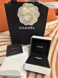 Chanel coco crush 戒指 18K white gold size 50