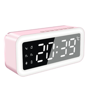 全城熱賣 - 無線小音響（豪華版三節電池超長待機+睡眠夜燈粉色）