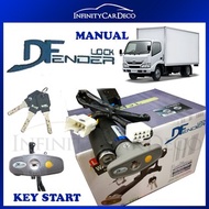 Hino 300 Lorry ECO Euro2 2013 - 2016 WU600 Key Start Manual Dfender Lockact - Brake Pedal Paddle Dou