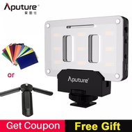 Aputure AL M9 Pocket LED Video Light on Camera Studio Light Rechargeable Photo Light CRI/TLCI 95 for