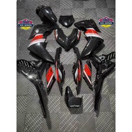 🇻🇳COVERSET EXCITER BLACK RED Y16ZR V1 V2 YAMAHA Y16 V2 HLY COVERSET CUSTOM EXCITER BATMAN TANAM STRI