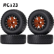 Promo s 1.55Inch Alloy 6 Spokes Beadlock 78Mm Rubber Tires Rc