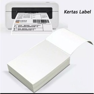 Kertas Label Thermal Lipat A6 100 x 150 cm isi 500 lembar