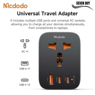 MCDODO CP-081 2-in-1 38W UK Travel Plug Adapter / 20W + 18W Super Fast Charging Adapter Charger