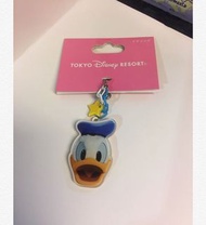 （現貨-20%off) 水晶膠 約長7cm  1pc / plastic ear ring 1隻 夾型 耳環  Disney 迪士尼 Donald Duck 唐老鴨 日本迪士尼商店限定 全新品