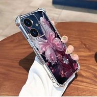 Casing For OPPO A3x 4G OPPO A3x 5G 2024 OPPO CPH2681 CPH2641 A3x 4G 5G Water Light Butterfly Animati