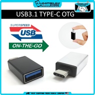 USB 3.1 Type C to USB 3.0 Converter USB Type-C OTG Adapter