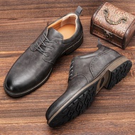 40~46 Men Leather Shoes Brand 2023 Comfortable Fashion Leather Shoes Men #Al725