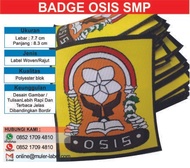 Dy4.  Osis SMA / Badge Seragam Osis SMA / Label Woven / Label Rajut
