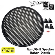 15-Inch 15" Plastic Speaker Cover 15-Inch Speaker Casing Grill Cover Plastic Body