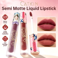 CATKIN Velvet Matte Lipstick Non-stick Cup Lip Glaze Lip Tint Long Lasting Liquid Lipstick Lightweig