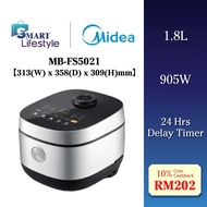 Midea 1.8L Digital Rice Cooker with 17 Preset Programs MB-FS5021 / MB-FS5023