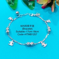 925纯银手链链(925 Silver Bracelet)Rantai tangan perak