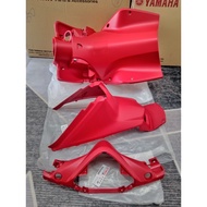 mio mx carb 125 red 5pcs set inner cover fairings (yamaha genuine 33s 1pn)