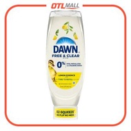 DAWN｜Free & Clear EZ-Squeeze 洗碗精 718ml｜強力去油能力｜倒置瓶設計 不翻蓋 不弄髒 直接擠壓即可使用