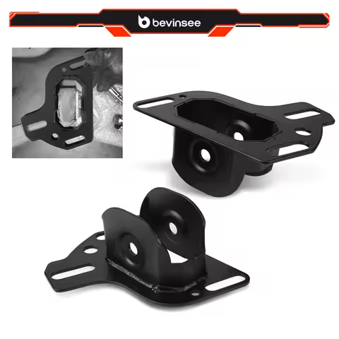 BEVINSEE Adjustable Rear Toe Brackets Set Drift for BMW E46 E36 Z4 E85/E86 E89, Replace for 33303411