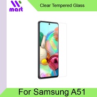 Samsung Galaxy A51 Tempered Glass Screen Protector Clear Finishing