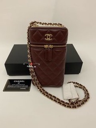 Chanel trendy cc mini Bag 手機包 金扣