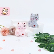 GANTUNGAN Keychain / Keychain "LOVE" (T) Cat Fur Doll Bag Keychain