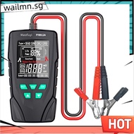 Car Battery Tester 12V/24V Battery System Analyzer 50-2000CCA Battery Health Display Comprehensive D