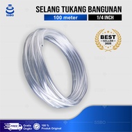 SELANG AIR 1/4 INCH 100 METER 1 ROL SELANG TUKANG AQUARIUM TIMBANG KECIL MURAH COD MURAH