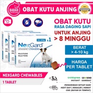 NEXGARD M 4 10 Kg Flea Medication For Medium Dogs, Effective Tablets For Demodex, Scabies, Earmites 