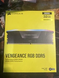 Corsair 32GB DDR5 RGB  16GB X 2 RAM