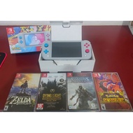 Nitendo Switch Lite Pokemon Edition(sch) + 4 games